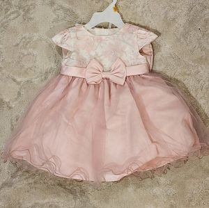 12 MO baby girl pink dress